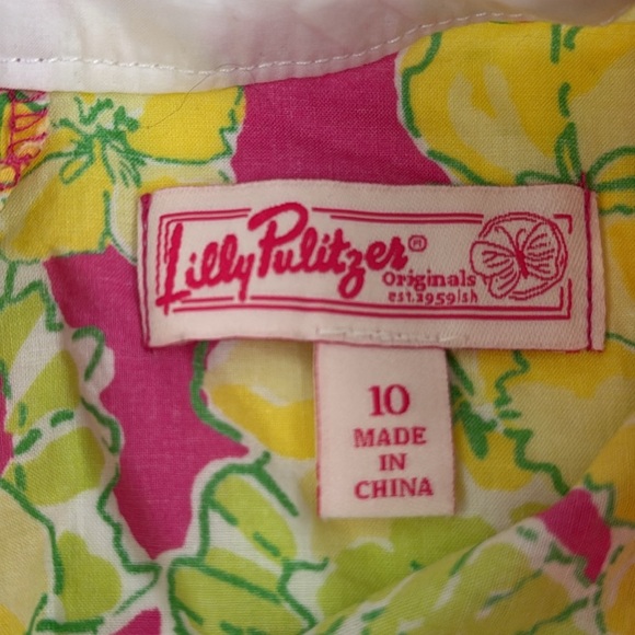 Lilly Pulitzer Pink Floater Seahorse Girls Tunic Top - Picture 3 of 8